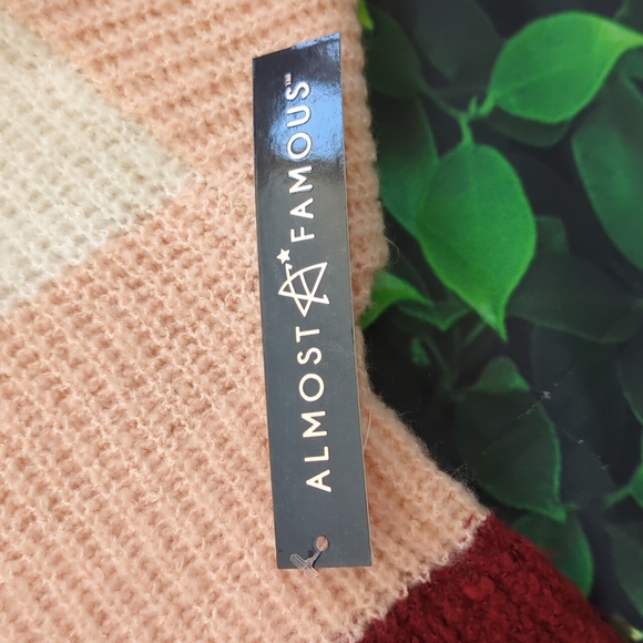 NWT Women's Medium Striped Academia Style Sweater from Almost Famous - Picture 8 of 12